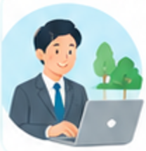 ビジネスパーソンのイラスト